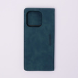 Etui do Xiaomi Redmi 12C, ERBORD Vintage portfel z klapką, niebieskie