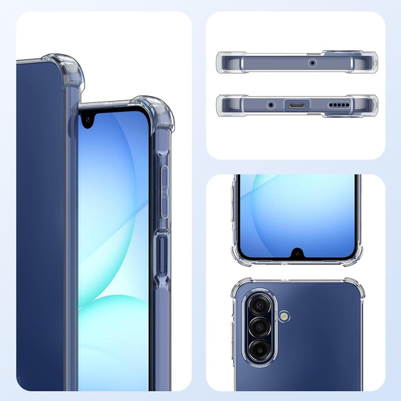 Etui do Samsung Galaxy A17 5G, Dropproof, przezroczyste