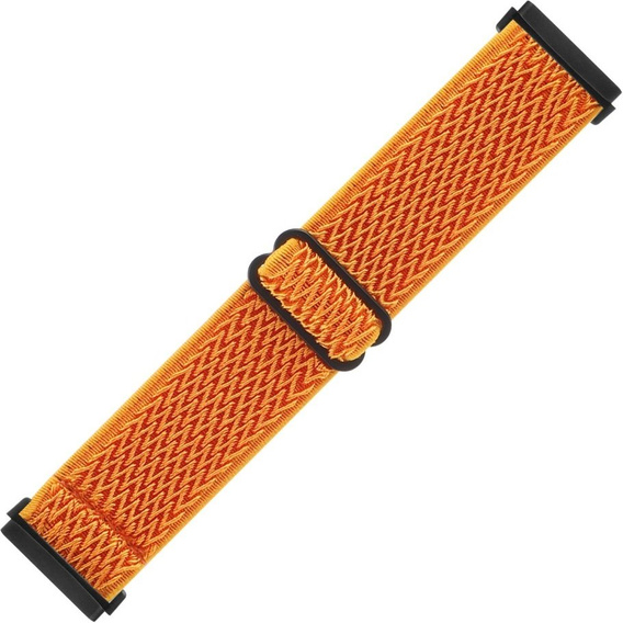 Pasek Nylonowy do Fitbit Versa 3/Versa Sense, Pomarańczowy