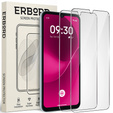 2x Szkło Hartowane do T Phone 3 5G, ERBORD 9H Hard Glass, szybka