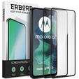 2x Szkło Hartowane do Motorola Moto G35 5G, ERBORD 3D pełne, szybka na cały ekran