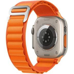 Pasek Nylonowy do Apple Watch 1/2/3/4/5/6/7/8/9/10/11/SE 38/40/41/42mm, Pomarańczowy