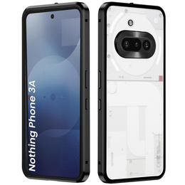 Etui do Nothing Phone 3A, Frame Case, czarne