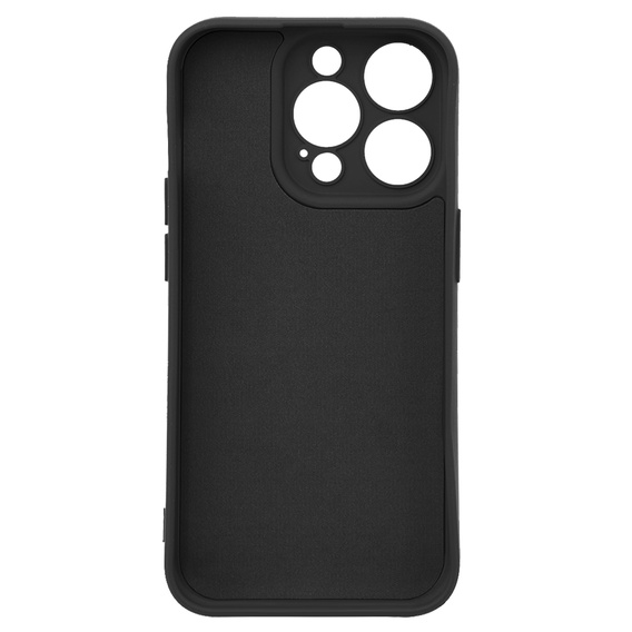 Etui do iPhone 15 Pro, Silicone Lite, czarne