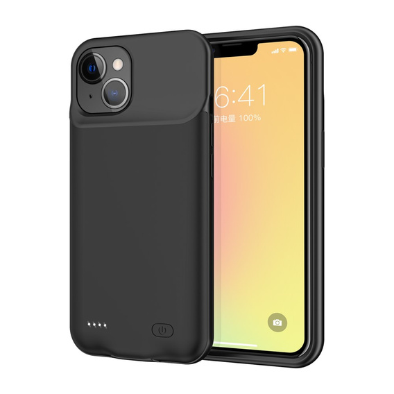 Etui z Baterią 6000mAh do iPhone 13 Mini, Czarne