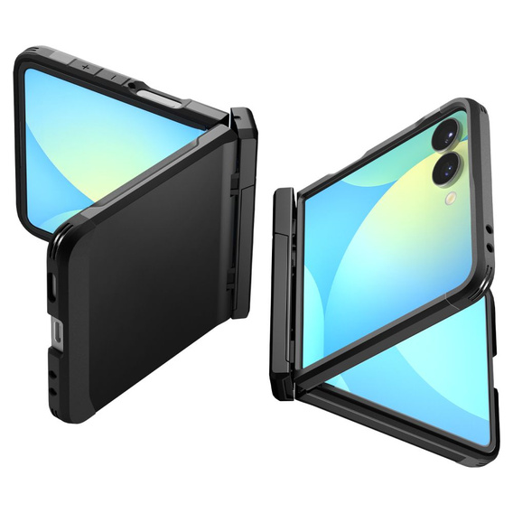 Etui Spigen do Samsung Galaxy Z Flip7 5G, Tough Armor Pro Mag, do MagSafe, czarne