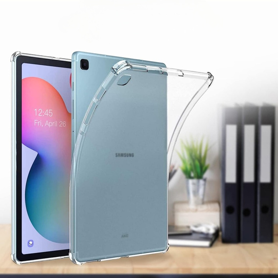 Etui do Samsung Galaxy Tab S6 Lite 10.4" 2020/2022/2024, Silikonowe, przezroczyste