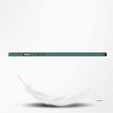 Etui do Samsung Galaxy Tab S9 FE / S10 FE, Smartcase Hybrid, z miejscem na rysik, ciemnozielone