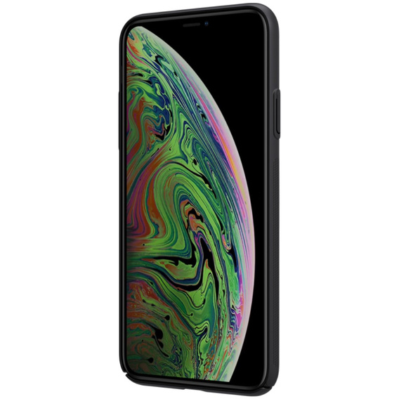 Etui NILLKIN do iPhone 11, Super Frosted Shield Case, Czarne