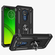 Etui pancerne do Motorola Moto G7 Power, Nox Case Ring, czarne