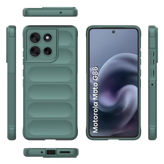 Etui do Motorola Moto G86 5G, Gaming Shockproof, zielone