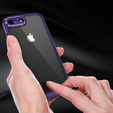 Etui do iPhone 7 Plus / 8 Plus, ERBORD Impact Guard, ciemnofioletowe