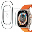 2x Szkło Hartowane z ramką do montażu ERBORD do Apple Watch Ultra / Ultra 2 49mm