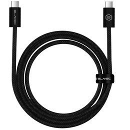 Blavec Kabel USB Type-C do Type-C 60W 100cm, czarny