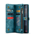 Etui CASEME do Samsung Galaxy S25 Ultra, Retro Leather Wallet, z paskiem, zielone