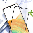 Szkło Hartowane Amorus Full Glue do Samsung Galaxy A25 5G, czarna ramka