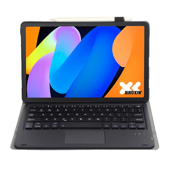 Etui z klawiaturą Bluetooth Touchpad do Lenovo Idea Tab 11" 2025 TB336FU TB336ZU, czarne