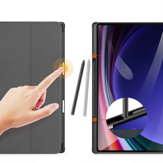 Etui do Samsung Galaxy Tab S10 Ultra, Dux Ducis Domo, czarne