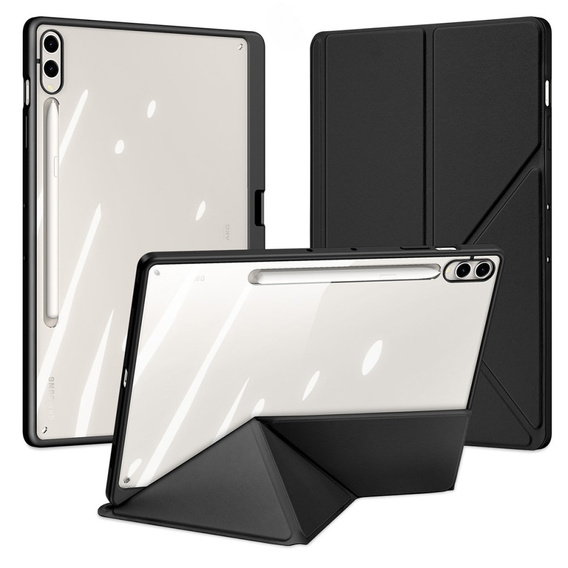 Etui do Samsung Galaxy Tab S10+ Plus, Dux Ducis MAGI, czarne