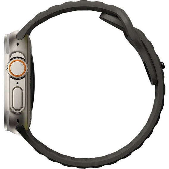 Pasek Silikonowy do Apple Watch 1/2/3/4/5/6/7/8/9/10/11/SE Ultra 1/2/3 42/44/45/46/49mm, Czarny