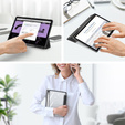 Etui do Samsung Galaxy Tab S10 Lite / S10 FE / S9 FE, Dux Ducis TOBY, czarne