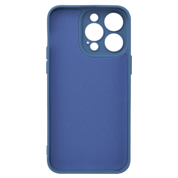 Etui do iPhone 15 Pro Max, Silicone Lite, granatowe