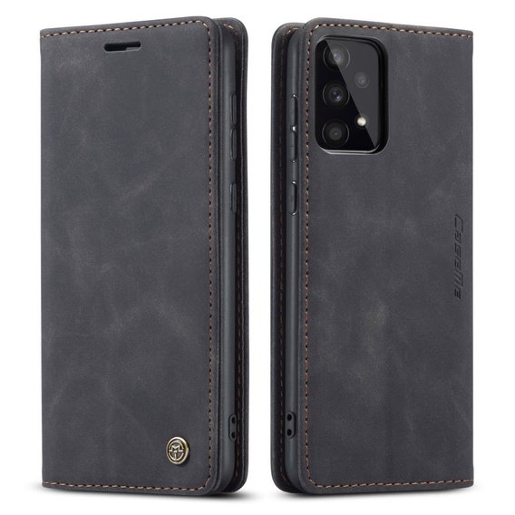 Etui CASEME do Samsung Galaxy A53 5G, Leather Wallet Case, czarne