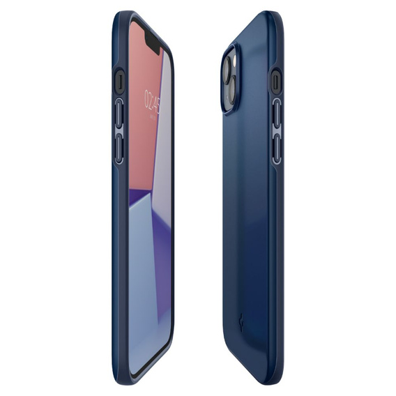 Etui Spigen do iPhone 14 Plus, Thin Fit, Navy Blue