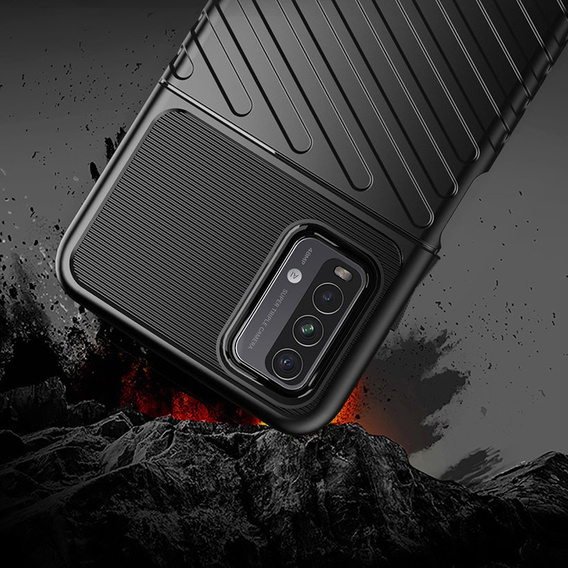 Etui do Xiaomi Redmi 9T, Thunder, czarne