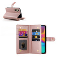 Etui z klapką do Samsung Galaxy A36 5G, Wallet Zipper Pocket, różowe