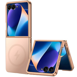 Etui do Samsung Galaxy Z Flip7 5G, do MagSafe, złote