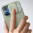 Etui do iPhone 16 Plus, Suritch Shockproof, do MagSafe, zielone
