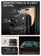 Etui Supcase do iPhone 17 Pro Max, Unicorn Beetle Pro, Black