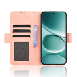 Etui z klapką do Xiaomi Redmi Note 15 Pro Plus 5G, Card Slot, różowe