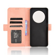 Etui z klapką do Xiaomi Redmi 14C / Xiaomi Poco C75, Card Slot, różowe