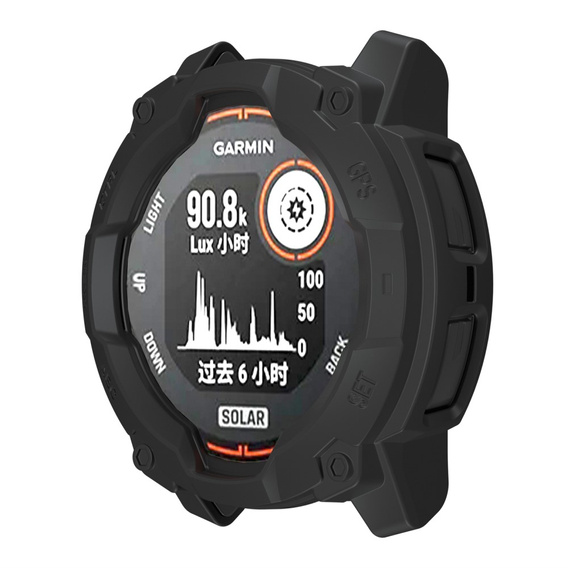 Etui TPU do Garmin Instinct 3 Solar / Instinct 3 AMOLED 50mm, Bumper – Czarne