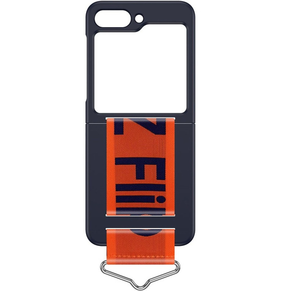 Etui do Galaxy Z Flip 5, Strap Cover, czarne