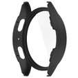 2w1 Etui + Szkło Hartowane do Samsung Galaxy Watch 7 44mm, Czarne