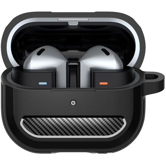 Etui SPIGEN na Słuchawki Galaxy Buds 3 / 3 Pro, Rugged Armor, czarne