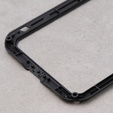 Etui Love Mei do iPhone 12, pancerne ze szkłem, czarne