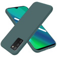 Etui cienkie do Samsung Galaxy A02s, Slim, zielone