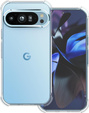 Etui do Google Pixel 9 / Pixel 9 Pro, Erbord Dropproof, przezroczyste + Szkło