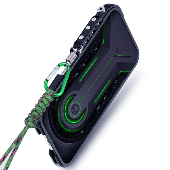 Wytrzymałe etui pancerne do Xiaomi Poco F7 Ultra – czarne