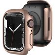 Etui do Apple Watch 7/8/9 45mm, Różowe złoto