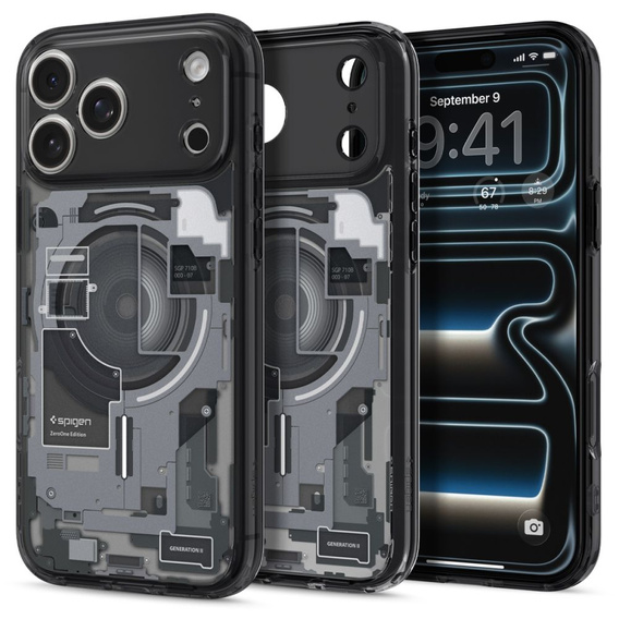 Etui Spigen do iPhone 17 Pro Max, Ultra Hybrid Mag MagSafe, Neo One - Black