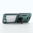 Etui pancerne do Samsung Galaxy Z Flip5 5G, Nox Case Ring, zielone