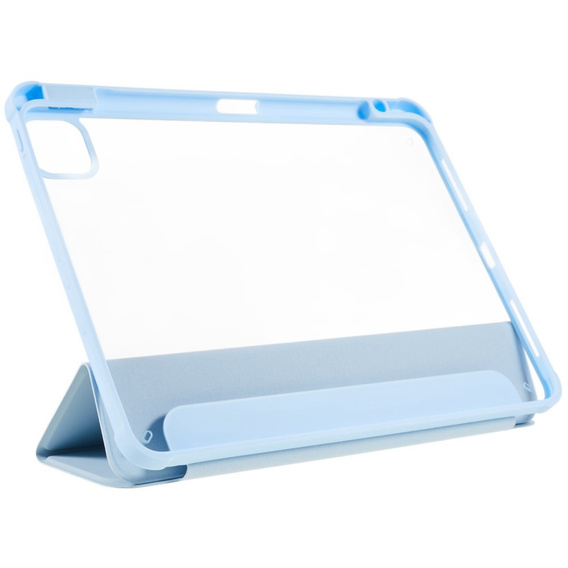 Etui do iPad Pro 11" 2022/2021/2020/2018 (4/3/2/1 gen.), Smartcase Hybrid, z miejscem na rysik, niebieskie