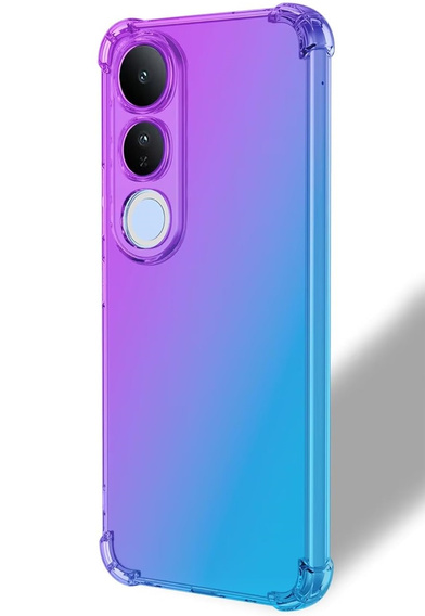 Etui Gradient Dropproof do Vivo V50 Lite 4G / 5G, Fioletowe / niebieskie