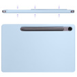 Magnetyczne etui origami do Samsung Galaxy Tab S10 Lite / S10 FE / S9 FE / S9 – baby blue