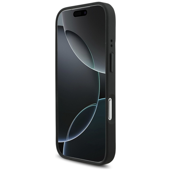 Oryginalne Etui BMW M Carbon Line & Logo MagSafe do iPhone 17 Pro – czarne / żółte